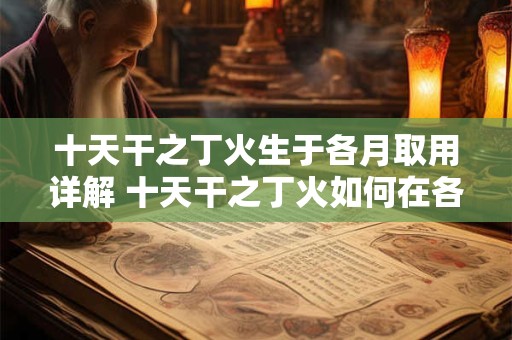 十天干之丁火生于各月取用详解 十天干之丁火如何在各月运用