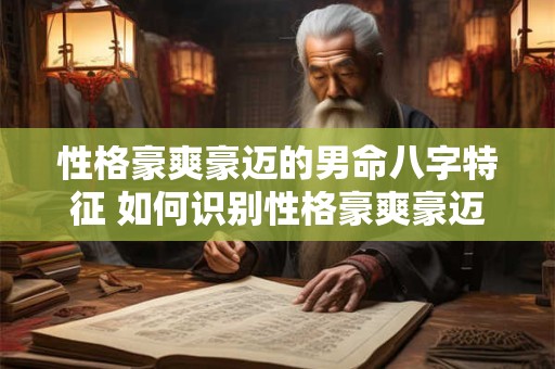 性格豪爽豪迈的男命八字特征 如何识别性格豪爽豪迈的男命