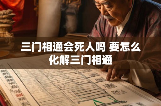 三门相通会死人吗 要怎么化解三门相通