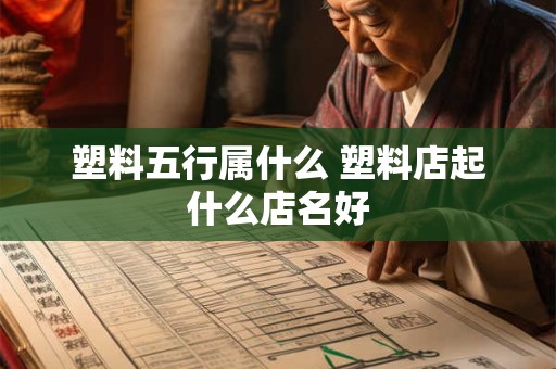塑料五行属什么 塑料店起什么店名好