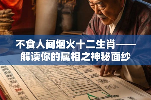不食人间烟火十二生肖——解读你的属相之神秘面纱