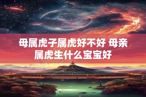 母属虎子属虎好不好 母亲属虎生什么宝宝好