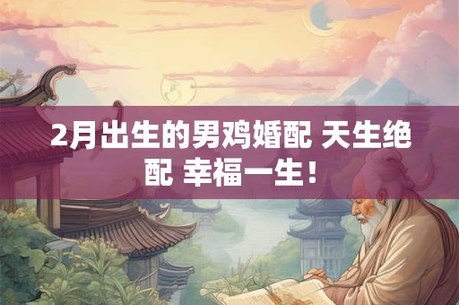 2月出生的男鸡婚配 天生绝配 幸福一生! 2月出生的男鸡婚配 天生绝配 幸福一生!