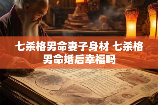 七杀格男命妻子身材 七杀格男命婚后幸福吗