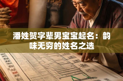 潘姓贺字辈男宝宝起名：韵味无穷的姓名之选