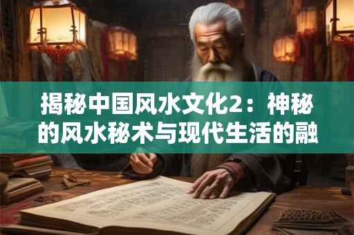 揭秘中国风水文化2：神秘的风水秘术与现代生活的融合