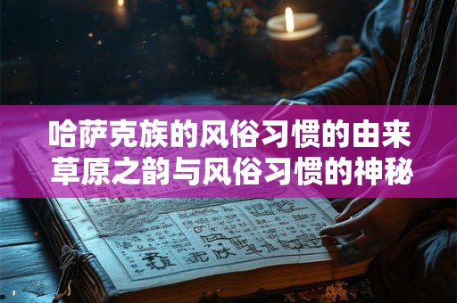 哈萨克族的风俗习惯的由来 草原之韵与风俗习惯的神秘起源