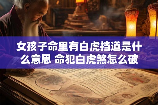 女孩子命里有白虎挡道是什么意思 命犯白虎煞怎么破解