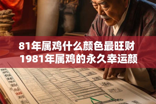 81年属鸡什么颜色最旺财 1981年属鸡的永久幸运颜色