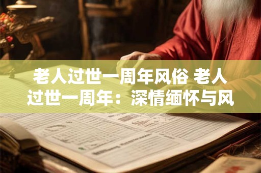 老人过世一周年风俗 老人过世一周年：深情缅怀与风俗的传承