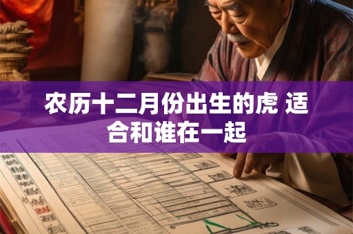 农历十二月份出生的虎 适合和谁在一起