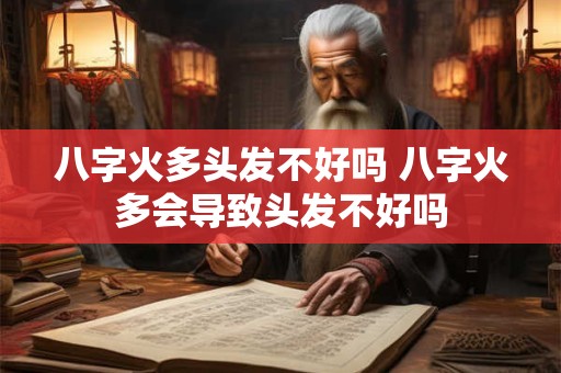 八字火多头发不好吗 八字火多会导致头发不好吗