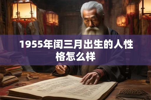 1955年闰三月出生的人性格怎么样