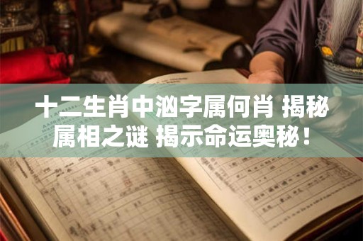 十二生肖中汹字属何肖 揭秘属相之谜 揭示命运奥秘！