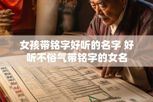 女孩带铭字好听的名字 好听不俗气带铭字的女名
