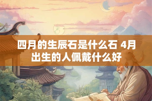 四月的生辰石是什么石 4月出生的人佩戴什么好