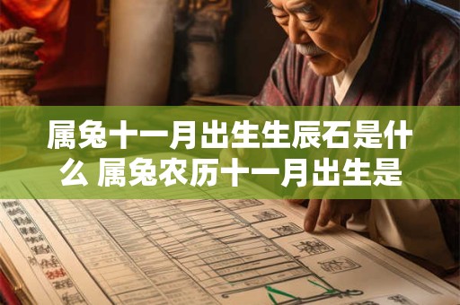详细阅读:属兔十一月出生生辰石是什么 属兔农历十一月出生是什么命 属兔十一月出生生辰石是什么 属兔农历十一月出生是什么命