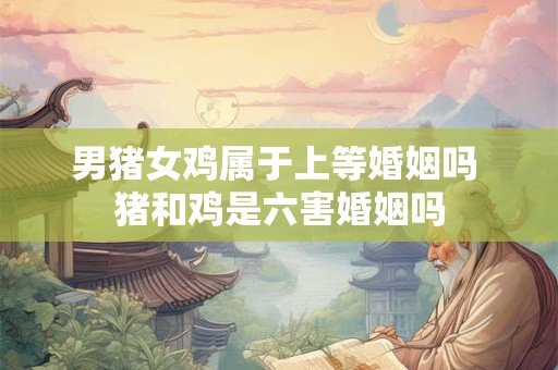 男猪女鸡属于上等婚姻吗 猪和鸡是六害婚姻吗