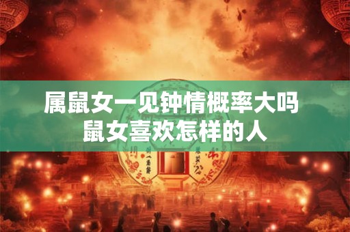 属鼠女一见钟情概率大吗 鼠女喜欢怎样的人