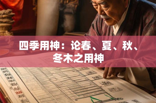 四季用神：论春、夏、秋、冬木之用神