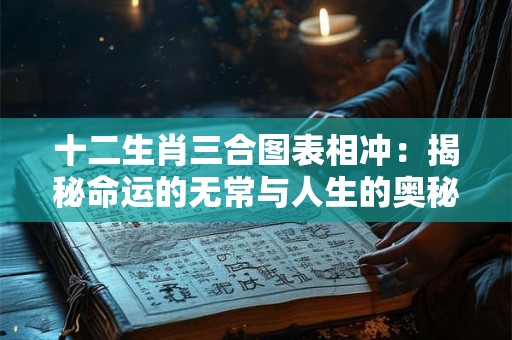 十二生肖三合图表相冲：揭秘命运的无常与人生的奥秘
