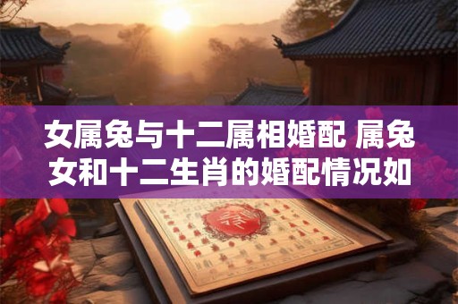 女属兔与十二属相婚配 属兔女和十二生肖的婚配情况如何