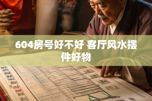 604房号好不好 客厅风水摆件好物