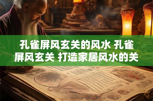 孔雀屏风玄关的风水 孔雀屏风玄关 打造家居风水的关键！