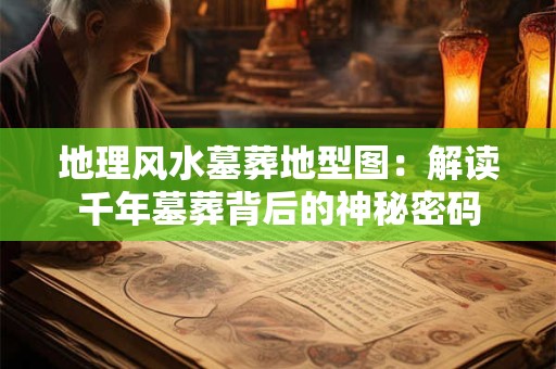 地理风水墓葬地型图：解读千年墓葬背后的神秘密码