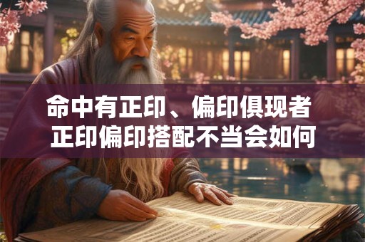 详细阅读:命中有正印、偏印俱现者 正印偏印搭配不当会如何 命中有正印、偏印俱现者 正印偏印搭配不当会如何