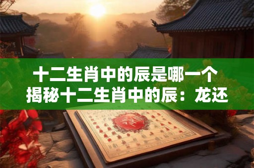 十二生肖中的辰是哪一个 揭秘十二生肖中的辰：龙还是蛇