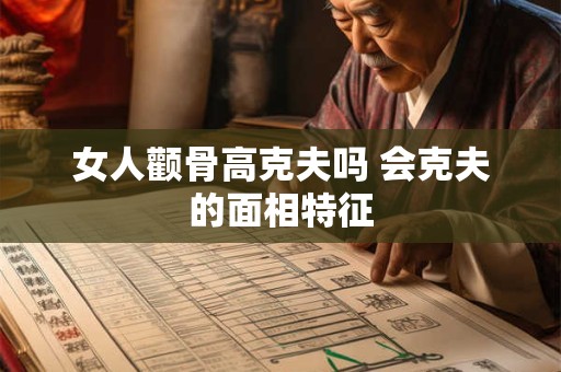 女人颧骨高克夫吗 会克夫的面相特征
