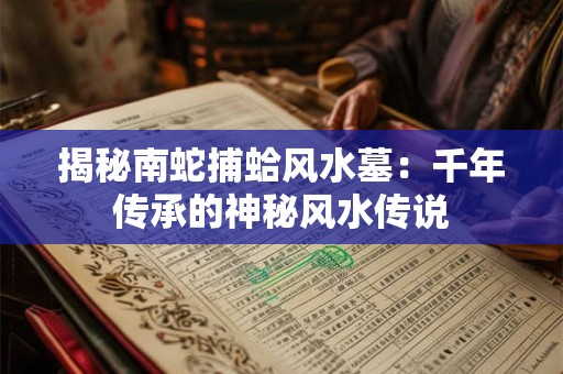 揭秘南蛇捕蛤风水墓：千年传承的神秘风水传说