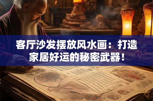 客厅沙发摆放风水画：打造家居好运的秘密武器！