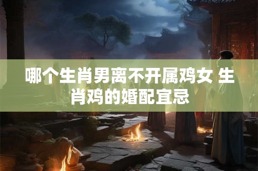 哪个生肖男离不开属鸡女 生肖鸡的婚配宜忌