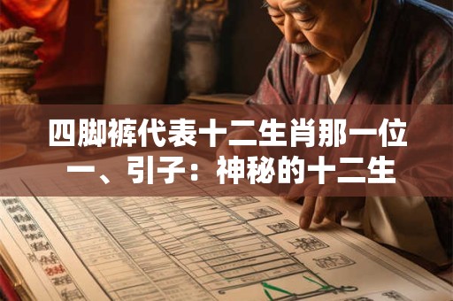 四脚裤代表十二生肖那一位 一、引子：神秘的十二生肖