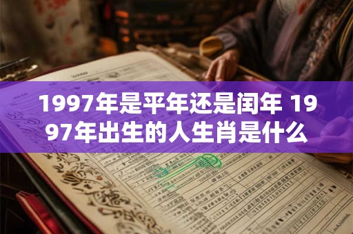 1997年是平年还是闰年 1997年出生的人生肖是什么