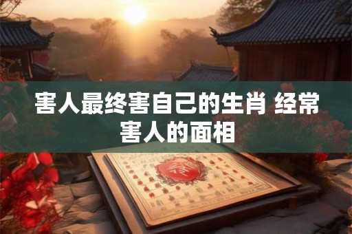 害人最终害自己的生肖 经常害人的面相