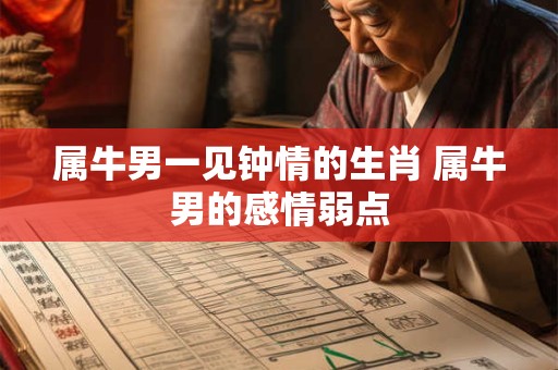 属牛男一见钟情的生肖 属牛男的感情弱点