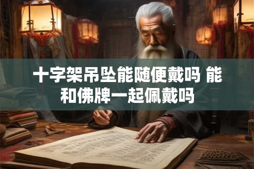 十字架吊坠能随便戴吗 能和佛牌一起佩戴吗