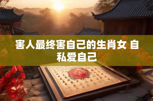 害人最终害自己的生肖女 自私爱自己