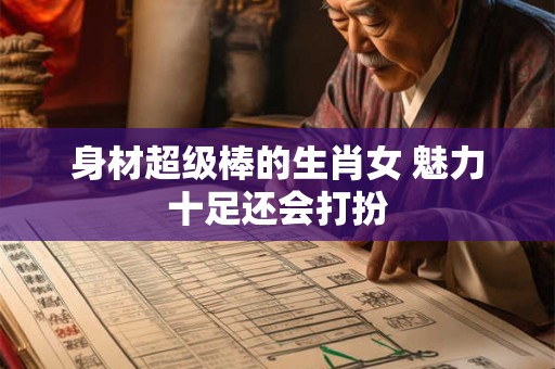 身材超级棒的生肖女 魅力十足还会打扮