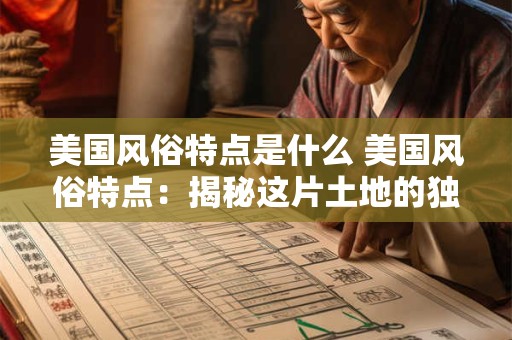 美国风俗特点是什么 美国风俗特点：揭秘这片土地的独特魅力