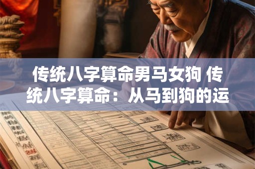 传统八字算命男马女狗 传统八字算命：从马到狗的运势解读