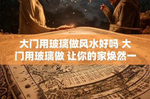 大门用玻璃做风水好吗 大门用玻璃做 让你的家焕然一新！