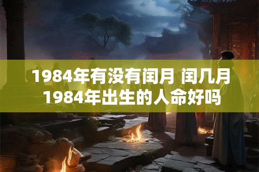1984年有没有闰月 闰几月 1984年出生的人命好吗