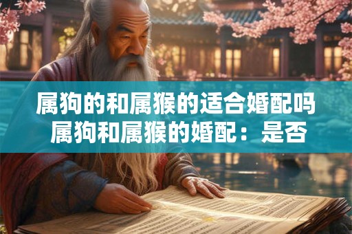 属狗的和属猴的适合婚配吗 属狗和属猴的婚配：是否适合