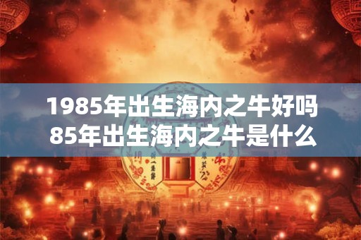 1985年出生海内之牛好吗 85年出生海内之牛是什么命