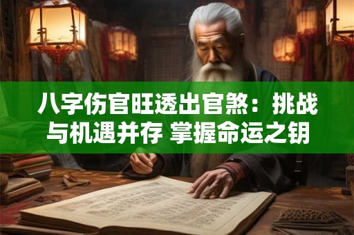 八字伤官旺透出官煞：挑战与机遇并存 掌握命运之钥