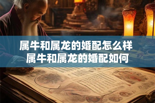 属牛和属龙的婚配怎么样 属牛和属龙的婚配如何
